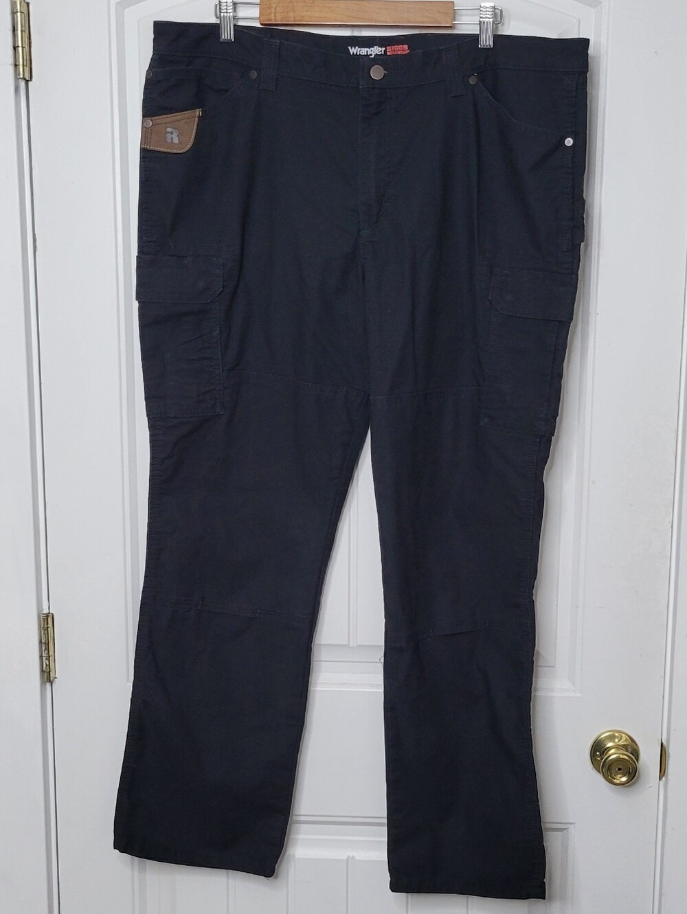 Wrangler Riggs Workwear Black Cargo Pants Womens